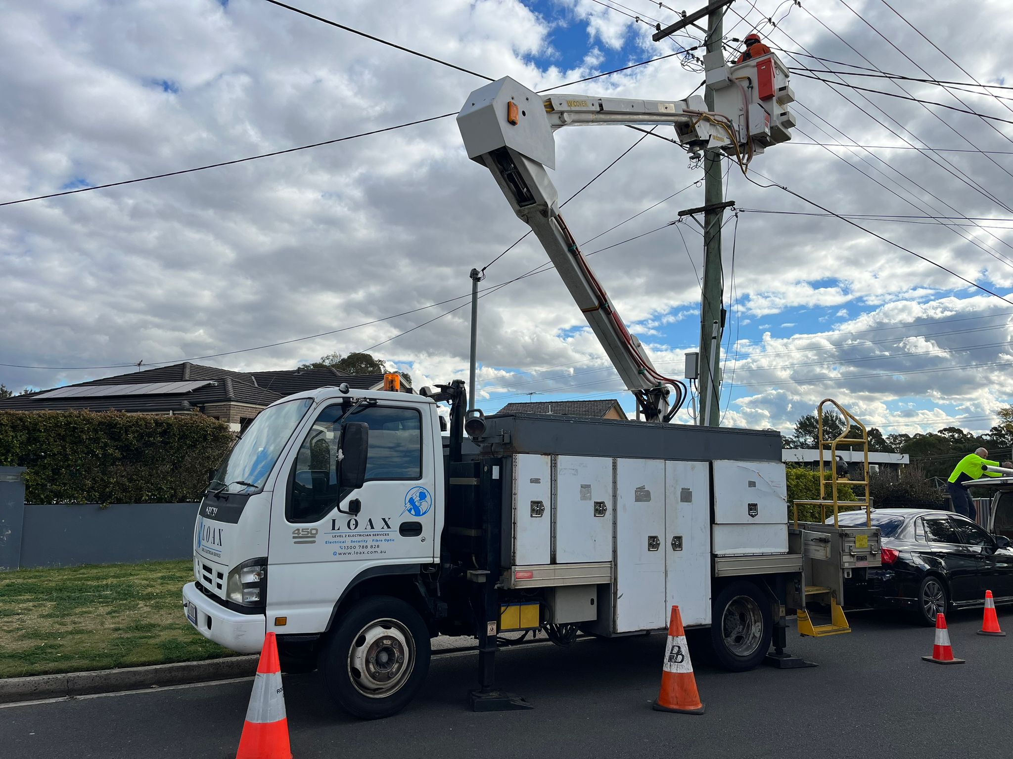 Level 2 Electrician Near me Bankstown NSW Private Power Pole Installation